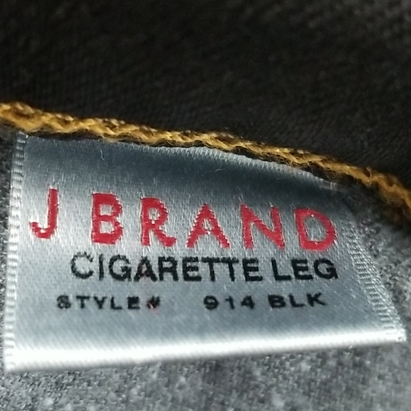 J Brand straight "Cigarette Leg" Jeans - Picture 9 of 11